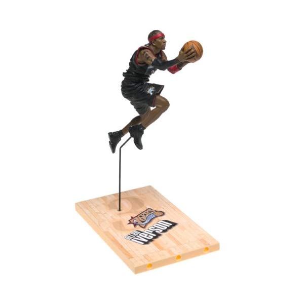 マクファーレン トイズ NBA バスケットボール アクション フィギュア ダイキャスト McFarlane Toys NBA Sports Picks Series 6 Action Figure Allen Iverson (Philade...