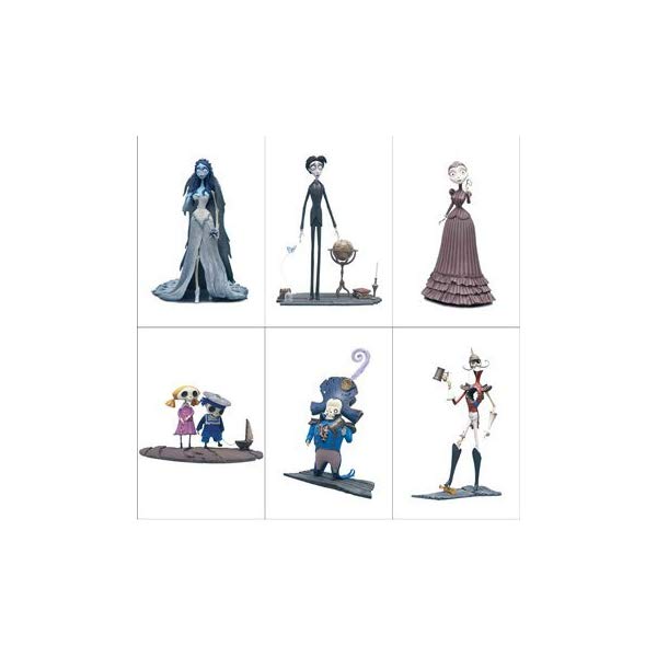 値引きする マクファーレン トイズ ティム バートンのコープスブライド アクション フィギュア Corpse Bride Series 1 Action Figure Set Of 6 全日本送料無料 Cfcquitandinha Com Br