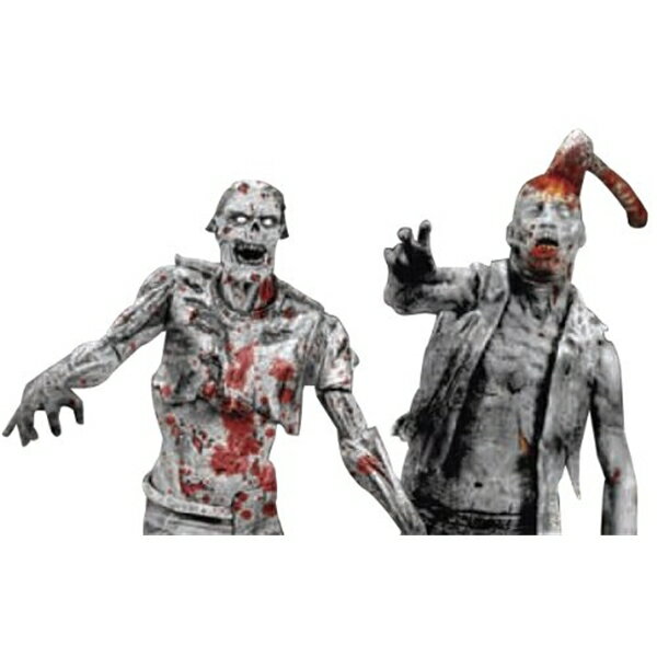 マクファーレン トイズ ウォーキングデッド アクションフィギュア ダイキャスト McFarlane Toys The Walking Dead Action Figures: Comic Book Series 1: Black White Zombies 2-Pack