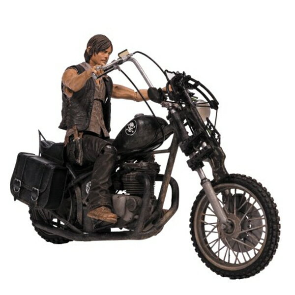 Rakuten - マクファーレン トイズ ウォーキングデッド アクションフィギュア ダイキャスト McFarlane Toys The Walking Dead TV Deluxe Box Set (Daryl Dixon with Chopper)