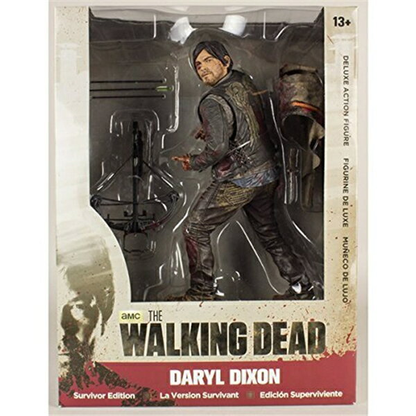 Rakuten - マクファーレン トイズ ウォーキングデッド アクションフィギュア ダイキャスト Walking Dead Daryl Dixon Bloody Variant 10