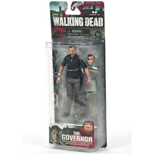 Rakuten - マクファーレン トイズ ウォーキングデッド アクションフィギュア ダイキャスト McFarlane Toys Walking Dead TV Series 4 The Governor Figure