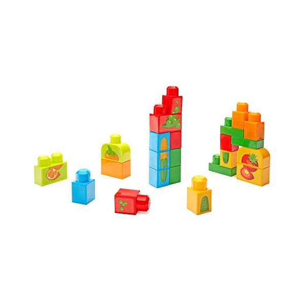 メガブロック ファーストビルダーズ ブロック おもちゃ 知育玩具 お誕生日プレゼント Mega Bloks First Builders Stacking Snacks Building Kit