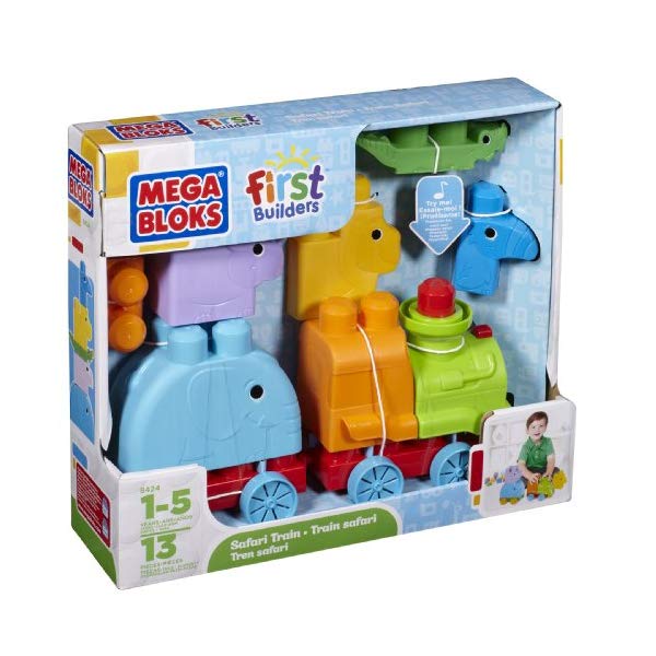 メガブロック ファーストビルダーズ ブロック おもちゃ 知育玩具 お誕生日プレゼント Mega Bloks First Builders - Animal Safari