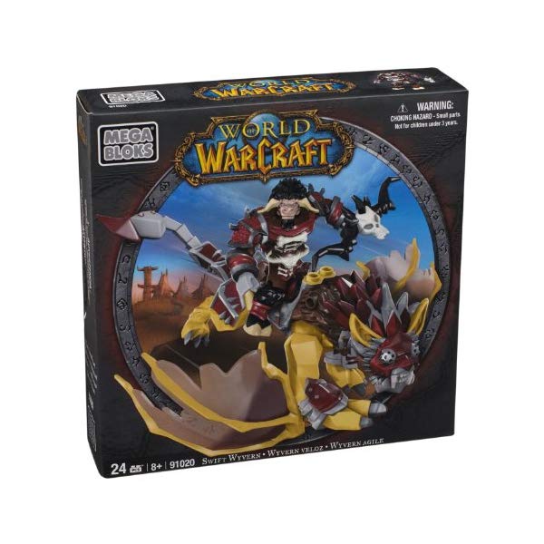 メガブロック ワールドオブウォークラフト Mega Bloks World of Warcraft Swift Wyvern and Scarbuck (Horde Tauren Hunter)