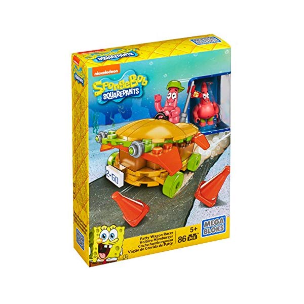 ムック本掲載商品 メガブロック スポンジボブ ブロック おもちゃ Mega Bloks Spongebob Squarepants Patty Wagon Racer Playset ギフトラッピング無料 ブロックおもちゃ Dream Coast Ru
