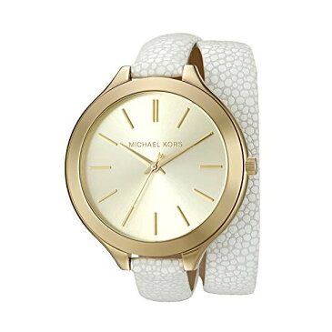 マイケルコース 時計 ウォッチ 腕時計 レディース 女性用 MK2477 Michael Kors Women's Slim Runway White Watch MK2477