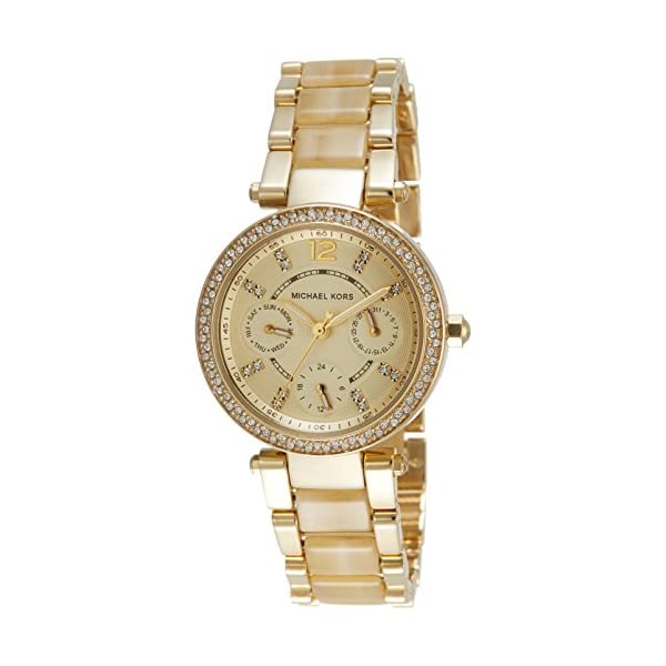 マイケルコース 腕時計 ウォッチ レディース 女性用 ウィメンズ Michael Kors Women's MK5842 - Mini Parker Gold Watch