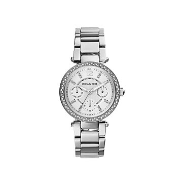 マイケルコース 腕時計 ウォッチ レディース 女性用 ウィメンズ Michael Kors Women's MK5615 Parker Silver Watch