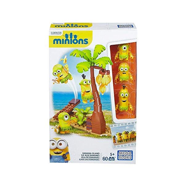 メガブロック ミニオン ミニオンズ グッズ ブロック メガコンストラックス Mega Construx Minions Movie Banana Island Building Set