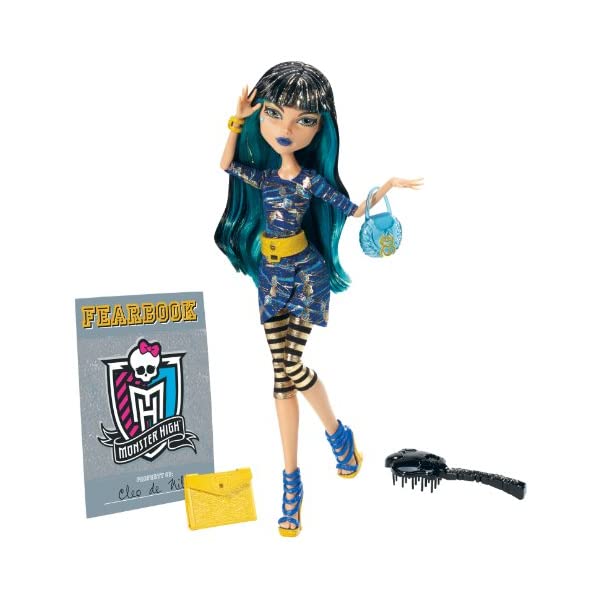 モンスターハイ クレオ・デ・ナイル ドール 人形 フィギュア 着せ替え おもちゃ グッズ Monster High Picture Day Cleo De Nile Doll