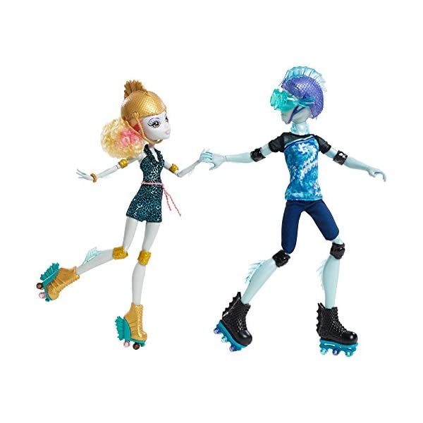 X^[nC O[i u[ h[ l` tBMA ւ  ObY Monster High Lagoona Blue and Gil Weber Doll (2-Pack)