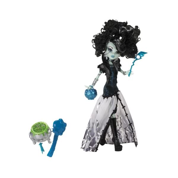 モンスターハイ フランキー シュタイン ドール 人形 フィギュア 着せ替え おもちゃ グッズ Monster High Ghouls Rule Frankie Stein Doll