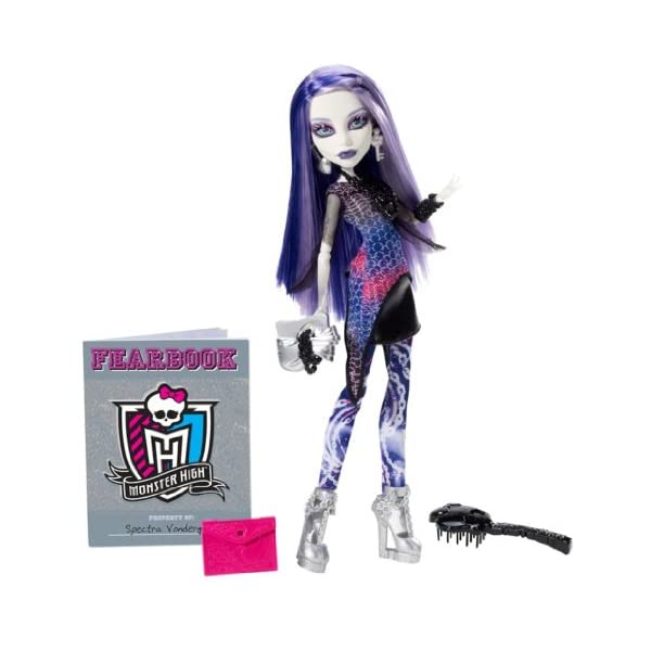 モンスターハイ スペクトラ ヴォンダーガイスト ドール 人形 フィギュア 着せ替え おもちゃ グッズ Monster High Picture Day Spectra Vondergeist Doll