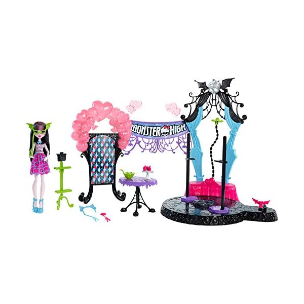 X^[nC vCZbg h[ l` tBMA ւ  ObY Monster High Welcome to Monster High Dance the Fright Away Playset