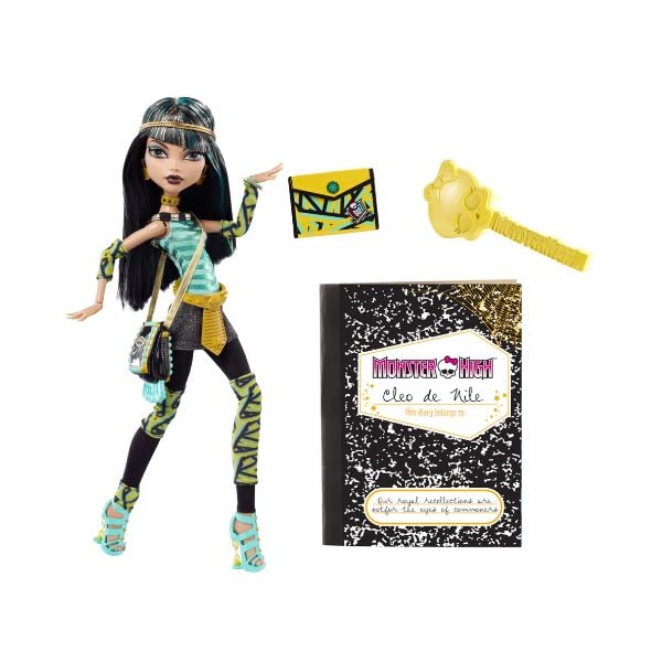 モンスターハイ クレオ・デ・ナイル ドール 人形 フィギュア 着せ替え おもちゃ グッズ Monster High Cleo De Nile Doll