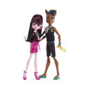 モンスターハイ ドラキュローラ ドール 人形 フィギュア 着せ替え おもちゃ グッズ Monster High - Clawd Wolf and Draculaura Music Festival GIFTSET