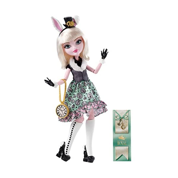 エバーアフターハイ バニー ブランク 不思議の国のアリス ドール 人形 フィギュア 着せ替え おもちゃ グッズ Ever After High Bunny Blanc Doll