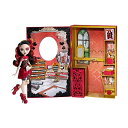 エバーアフターハイ プレイセット ドール 人形 フィギュア 着せ替え おもちゃ グッズ Ever After High Lizzie Hearts Spring Unsprung Book Playset