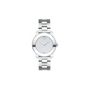 o[h MOVADO rv EHb` v {[h XeX X`[ uXbg Movado Bold Stainless Steel Case Silver Dial Stainless Steel Bracelet Women 3600568