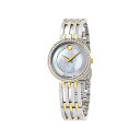 o[h MOVADO rv EHb` v XeX X`[ uXbg Movado Esperanza Yellow Stainless Steel Case White Dial Stainless Steel Bracelet Women 0607085