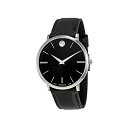 o[h MOVADO rv EHb` v Eg X Movado Ultra Slim 0607086 Black One Size