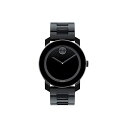 o[h MOVADO rv EHb` v Y jp {[h hbg Movado Men's BOLD TR90 Watch with a Sunray Dot Black Dial Black/Grey (Model 3600047)