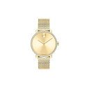 o[h MOVADO rv EHb` v fB[X p XeX X`[ Movado Women's Swiss Quartz Watch with Stainless Steel Strap Yellow Gold-Tone Ion-Plated 15 (Model: 3600656)