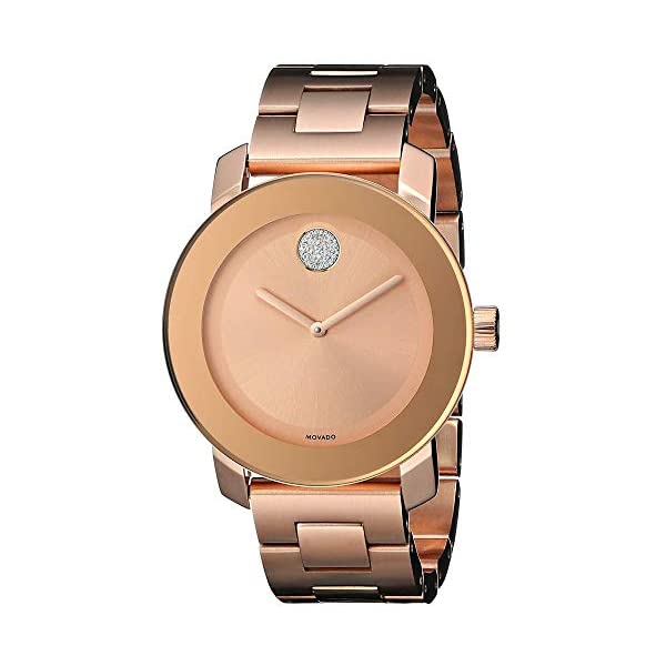モバード MOVADO 腕時計 ウォッチ 時計 レディース 女性用 ボールド Movado Women's Bold Rose Gold Dial Watch 3600086 人気の モバード 商品はこちら ■海外より直輸入品となりますので、外箱に小傷・破れ等がある場合がございます。 　本体には影響ございませんので、予めご容赦ください。 ■携帯からの注文の際【納期目安】が表示されない場合もございます。 　納期の表示が確認出来ない商品に関しましては、お手数ですが、PCページより【納期目安】の確認をお願いします。 　また、携帯からのご注文のお客様は携帯電話の受信設定（フィルター）を必ずご確認下さいますようお願いいたします。モバード MOVADO 腕時計 ウォッチ 時計 レディース 女性用 ボールド Movado Women's Bold Rose Gold Dial Watch 3600086 ブランドMovado製品型番3600086パート ナンバー3600086モデル年式2018ウィンドウ素材k1ディスプレイ タイプAnalogクラスプ(留金)Deployment クラスプ(留金)ケース素材rose gold ion-plated stainless steelケース直径36 millimetersケース厚10 millimetersバンド素材Stainless Steelバンド幅18バンドカラーRose Goldダイヤルカラーpink Museum with flat dot重さ15.87 OuncesムーブメントSwiss Quartz防水機能30 Meters ◆ 様々なギフトシーンにぴったりの商品を豊富に取り揃えております ◆プレゼント　ギフト　クリスマス　母の日　父の日　記念日　誕生日　お誕生日　誕生日プレゼント　敬老の日　記念品　結婚記念日　メモリアルギフト　お祝い　出産祝い　結婚式　結婚祝い　御祝　披露宴　引き出物　引出物　ウェディングギフト　ブライダルギフト　景品　賞品　コンペ景品　ゴルフコンペ　粗品　お中元　御中元　お歳暮　御歳暮　残暑見舞い　引越し　引っ越し祝い　引越し祝い　贈答品　入園祝い　入学祝い　卒業祝い　成人式　就職祝い　昇進祝い　定年退職記念　還暦祝い　卒業記念品　内祝　お返し　お礼　御礼　お祝い返し