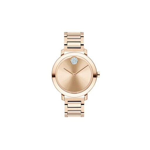 モバード MOVADO 腕時計 ウォッチ 時計 レディース 女性用 ボールド ステンレス スチール Movado Women's Bold Evolution Quartz Watch with Stainless Steel Strap Rose Gold 15 (Model: 3600650) モバード MOVADO 腕時計 ウォッチ 時計 レディース 女性用 ボールド ステンレス スチール Movado Women's Bold Evolution Quartz Watch with Stainless Steel Strap Rose Gold 15 (Model: 3600650)