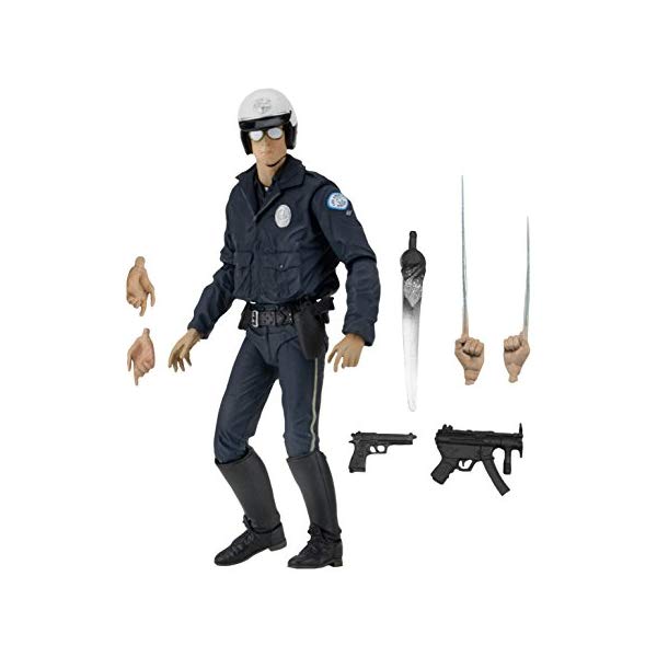 ターミネーター アクション フィギュア 人形 ネカ NECA Ultimate T-1000 Motorcycle Cop Terminator Scale Action Figure, 2-7