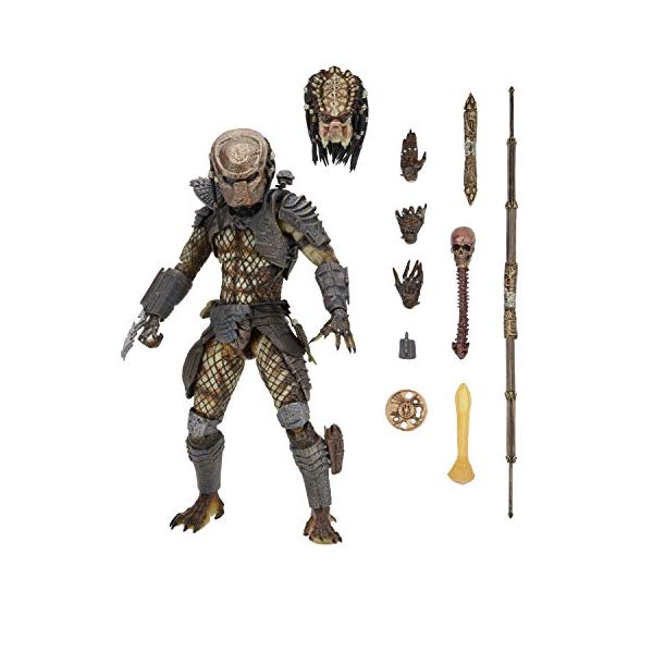 �ץ�ǥ��� ��������� �ե����奢 �ͷ� �ͥ� NECA Predator Ultimate City Hunter Action Figure, 2-7