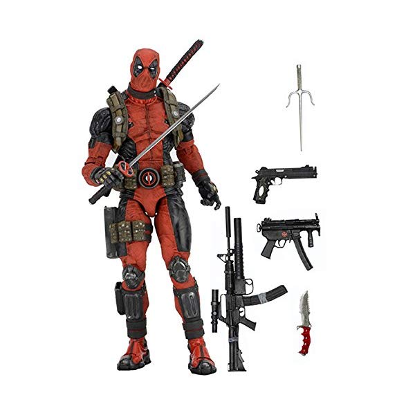 デッドプール アクション フィギュア 人形 ネカ NECA Marvel Classics Deadpool 1/4 Scale Action Figure