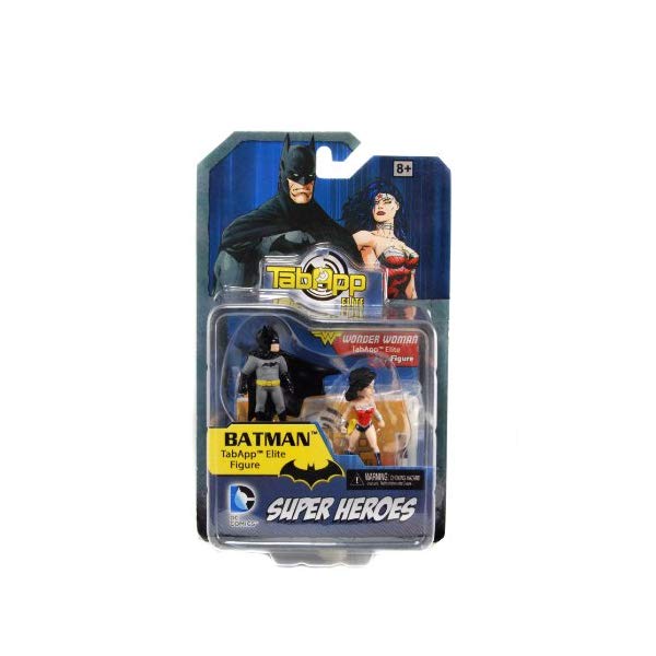 バットマン ワンダーウーマン ヒーロークリックス フィギュア 人形 DC Comics Superheroes Batman and Wonder Woman HeroClix TabApp, 2-Pack