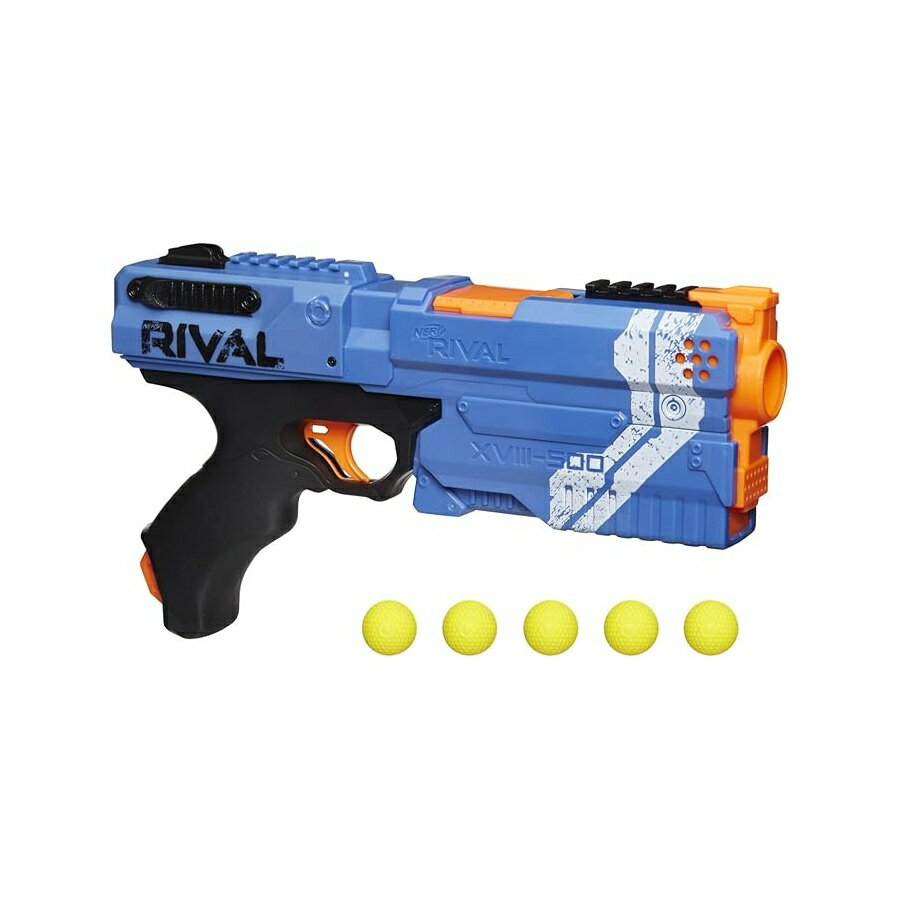 Rakuten - ナーフ ライバル クロノス XVIII-500 ブラスター ブルー (限定) Nerf Rival Kronos XVIII-500 Blaster, Blue (Exclusive)