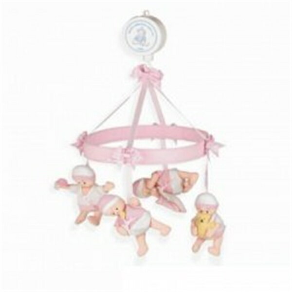ノースアメリカンベア Sleepyhead Baby Mobile Pink by North American Bear Co. (2942) ぬいぐるみ ベビー トイ