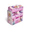 ǥˡץ󥻥 ץĥ ٥  Ǽ Ȣ դ  å ê Ǽ å ܥå Ҷ  ؽ  ´  ץ쥼 Delta Children Princess Multi-Bin Toy Organizer