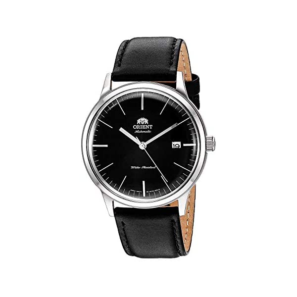 ꥨ ӻ Хӡ ȥޥå ư ORIENT FAC0000DB0  å Orient '2nd Gen Bambino Version III' Japanese Automatic Stainless Steel and Leather Dress Watch