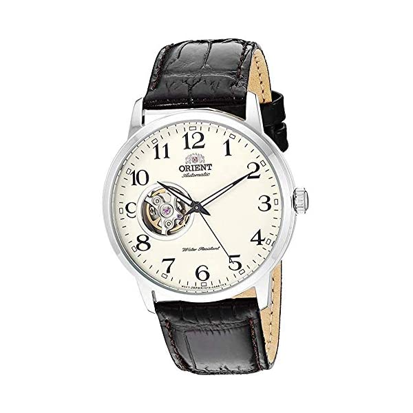 オリエント 腕時計 オートマチック 自動巻き メンズ 男性用 ORIENT RA-AG0010S10A 時計 ウォッチ Orient Men's '2nd Generation Esteem' Japanese Automatic Stainless Steel and Leather Dress Watch