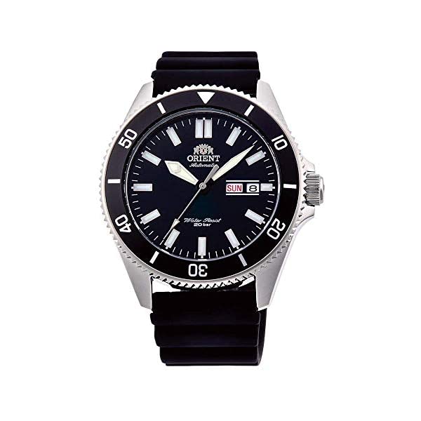オリエント 腕時計 オートマチック 自動巻き メンズ 男性用 ORIENT RA-AA0010B19B 時計 ウォッチ Orient Men's Stainless Steel Automatic Watch with Rubber Strap, Black, 22 (Model: RA-AA0010B19B)