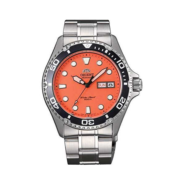 ꥨ ӻ ޥ2 ȥޥå ư   ORIENT FAA02001B  å Orient FAA02006M Men's Orange Mako II Stainless Steel 200M Automatic Dive Watch