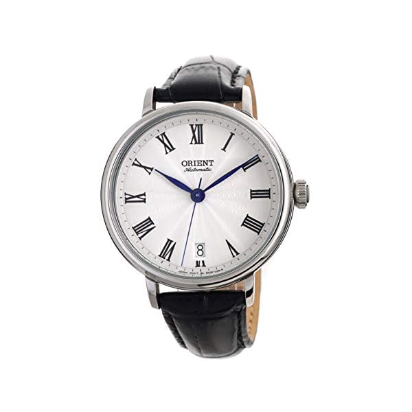 ꥨ ӻ 饷å ȥޥå ư ǥ  ORIENT ER2K004W  å Orient Ladies Classic Automatic Guilloche Roman White Dial Blue Hands with Black Leather Watch ER2K004W