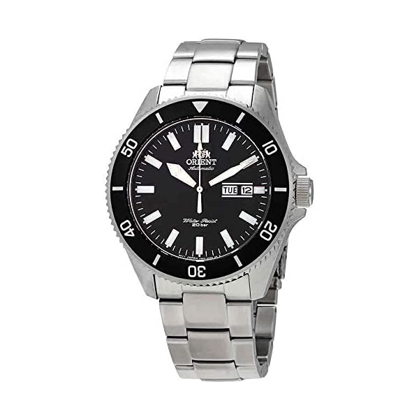 オリエント 腕時計 オートマチック 自動巻き メンズ 男性用 ORIENT RA-AA0008B19A 時計 ウォッチ Orient RA-AA0008B Men's Kano Stainless Steel Black Bezel Black Dial Automatic Dive Watch