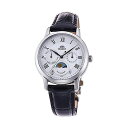 IGg rv NH[c ORIENT KA0006S v EHb` ORIENT 'Sun & Moon' Roman Indices Leather Lady Quartz KA0006S