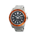 オリエント 腕時計 マコXL ダイビング スポーツ オートマチック 自動巻き ORIENT EM75004B 時計 ウォッチ ORIENT 'MAKO XL' 200m Diving Sports Automatic Orange Bezel Watch EM75004B