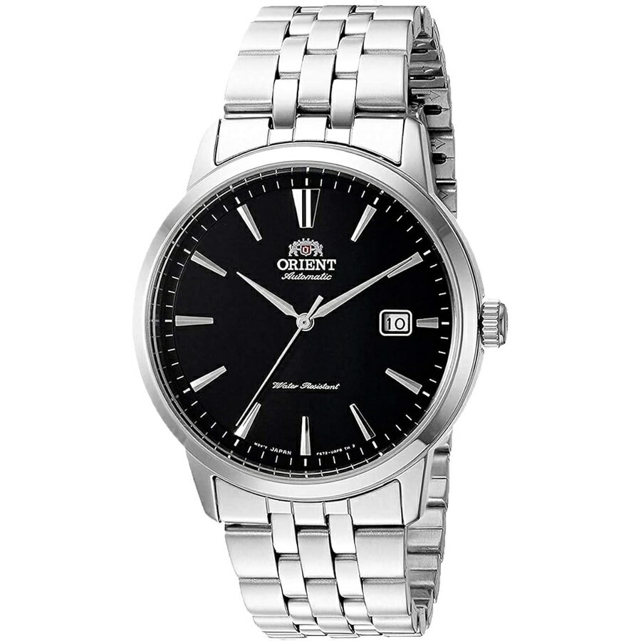 他の オリエント はこちら Orient Symphony 3 | Automatic / Hand-Winding Movement | 41.6 mm Case Diameter | Stainless Steel Case | Dress Watchオリエントシンフォニー 3 |自動巻き/手巻きムーブメント |ケース径 41.6 mm |ステンレススチールケース |ドレスウォッチ発送までの目安5〜15日　営業日以内に発送※12月、連休等は物流が混雑し、遅延する場合がございます。予めご了承ください。 商　品　情　報 メーカー Epson 商品名（英語） Orient Symphony 3 | Automatic / Hand-Winding Movement | 41.6 mm Case Diameter | Stainless Steel Case | Dress Watch 商品名（翻訳） オリエントシンフォニー 3 |自動巻き/手巻きムーブメント |ケース径 41.6 mm |ステンレススチールケース |ドレスウォッチ 商品詳細 ・オリエント F6722 自動巻き、手巻き、ハッキングムーブメント・41．ケース径 6 mm・ラグ幅 22 mm・ミネラルクリスタル・30 メートル防水 ※メーカーより頂いた商品説明を翻訳しております。翻訳による差異はご了承ください。 ◆ 様々なギフトシーンにぴったりの商品を豊富に取り揃えております ◆ プレゼント　ギフト　クリスマス　母の日　父の日　記念日　誕生日　お誕生日　誕生日プレゼント　敬老の日　記念品　結婚記念日　メモリアルギフト　お祝い　出産祝い　結婚式　結婚祝い　御祝　披露宴　引き出物　引出物　ウェディングギフト　ブライダルギフト　景品　賞品　コンペ景品　ゴルフコンペ　粗品　お中元　御中元　お歳暮　御歳暮　残暑見舞い　引越し　引っ越し祝い　引越し祝い　贈答品　入園祝い　入学祝い　卒業祝い　成人式　就職祝い　昇進祝い　定年退職記念　還暦祝い　卒業記念品　内祝　お返し　お礼　御礼　お祝い返し