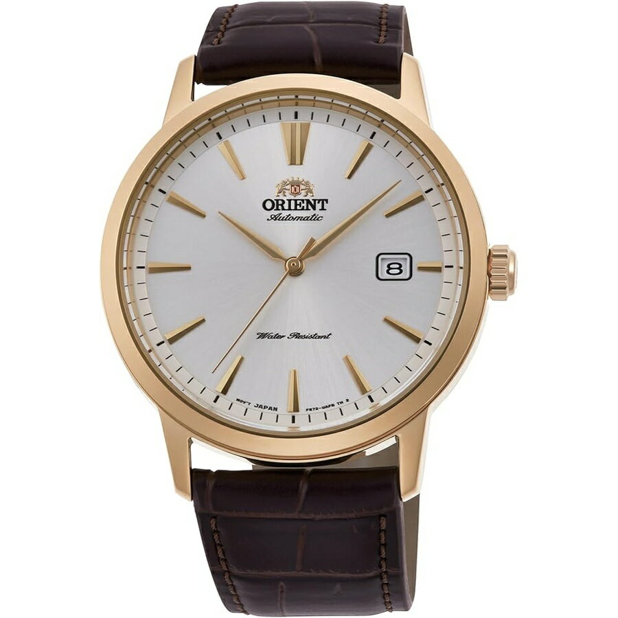 Other - Orient RA-AC0F04S10B メンズ アナログ自動巻きレザーストラップ付き腕時計 ブラウン ストラップ Orient RA-AC0F04S10B Men's Analogue Automatic Watch with Leather Strap, Brown, Strap.