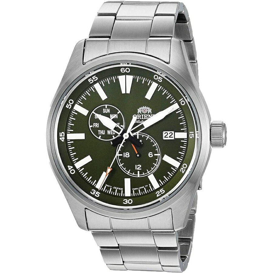 オリエント メンズ ステンレス 日本製 自動巻き 手巻き フィールドウォッチ Orient Men's Stainless Japanese Automatic Hand Winding Field Watch
