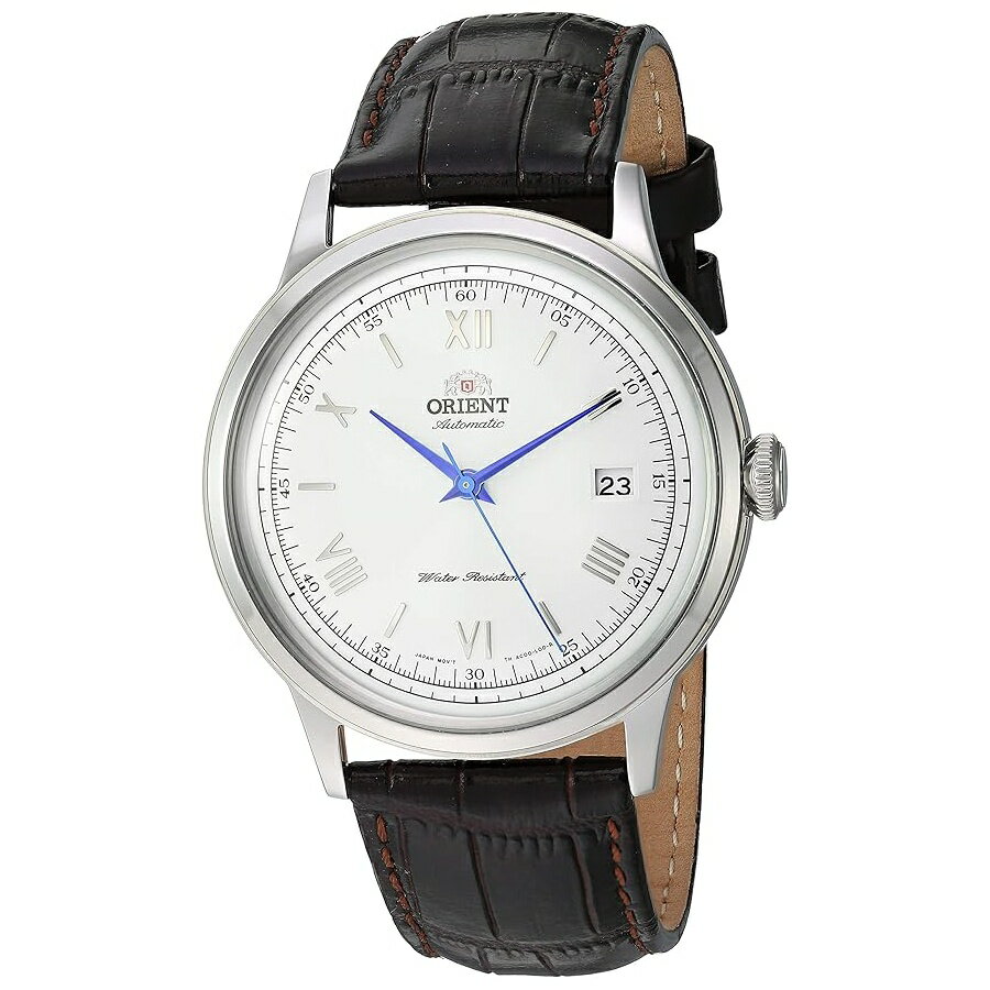 Rakuten - オリエント「バンビーノ バージョン 2」 ステンレススチール 自動 手巻きドレスウォッチ Orient 'Bambino Version 2' Stainless Steel Automatic Hand-Winding Dress Watch