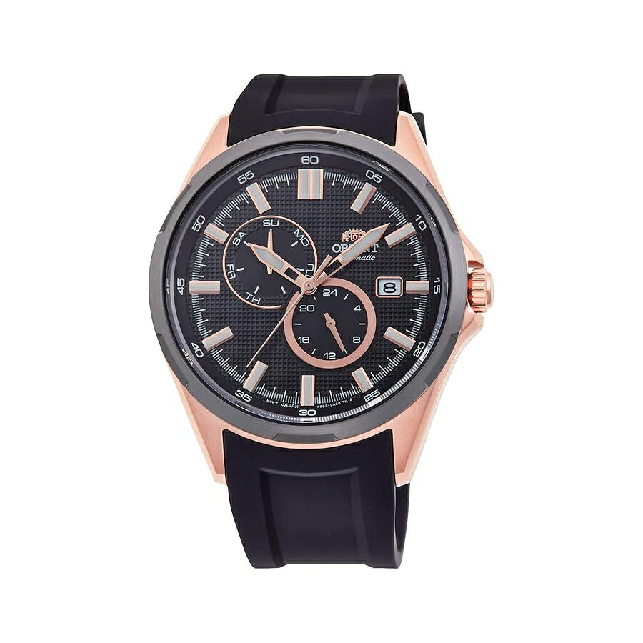 オリエント スポーツ自動巻きブラック ダイヤル メンズ腕時計 RA-AK0604B10B Orient Sports Automatic Black Dial Mens Watch RA-AK0604B10B